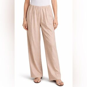 Vince Wide Leg Pants in Beige